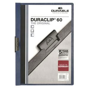 Durable Desky s klipem DURACLIP 60, A4 modré