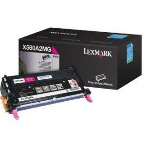 Toner Lexmark X560A2MG, purpurová - originální