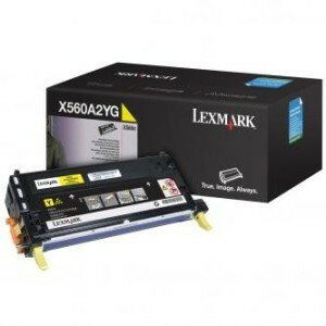 Toner Lexmark X560A2YG, žlutá - originální