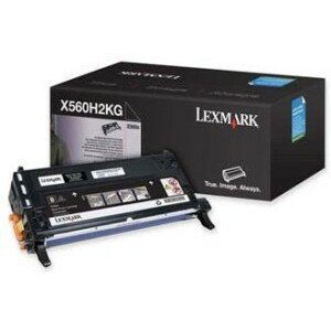 Toner Lexmark X560H2KG, černá - originální