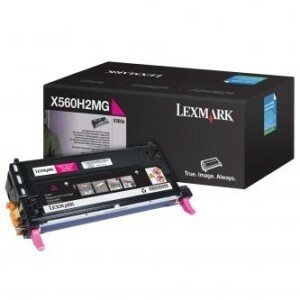 Toner Lexmark X560H2MG, purpurová - originální