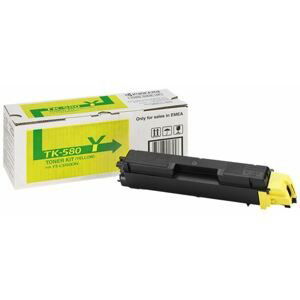 Toner Kyocera TK-580Y, žlutá - originální