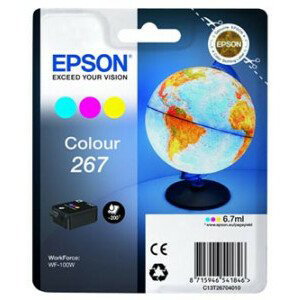 Kazeta inkoustová Epson C13T26704010, 3 barevná - originální