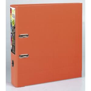 Pákový pořadač Exacompta - MAXI A4+, plastový, hřbet 8,0 cm, oranžový