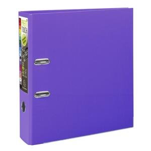 Pákový pořadač Exacompta - MAXI A4+, plastový, hřbet 8,0 cm, purpurový