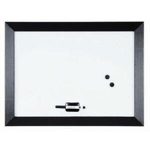 Bi-Office Magnetická tabule Kamashi, bílá, černý rám