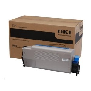 Toner OKI 44661802, černý - originální