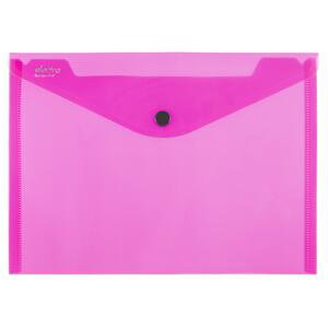 Karton P+P Spisové desky ELECTRA - A5, průhledné, tmavě růžové, 5 ks