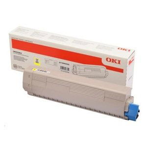 Toner OKI 46443101, žlutá - originální