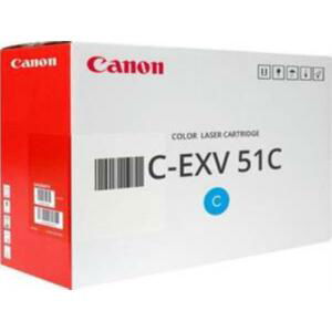 Toner Canon C-EXV 51C - azurová - originální
