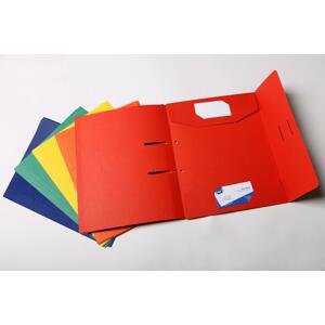 HIT Office Papírové desky do pákového pořadače HIT - A4, mix barev, 6 ks