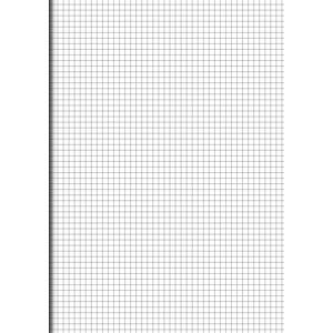 Notes Papír, samostatné listy A3 čtverečkované, 180 listů