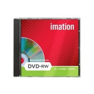 DVD-RW Imation, standard box 10 ks