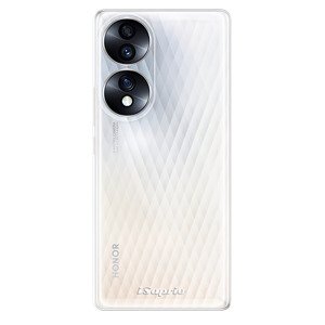 Odolné silikonové pouzdro iSaprio - 4Pure - mléčný bez potisku - Honor 70