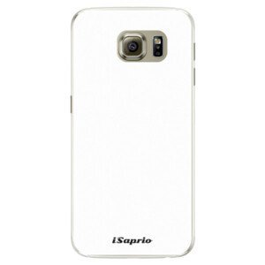 Silikonové pouzdro iSaprio - 4Pure - bílý - Samsung Galaxy S6