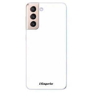 Odolné silikonové pouzdro iSaprio - 4Pure - bílý - Samsung Galaxy S21