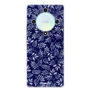 Odolné silikonové pouzdro iSaprio - Blue Leaves 05 - Honor Magic5 Lite 5G