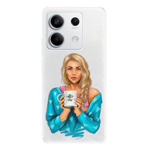 Odolné silikonové pouzdro iSaprio - Coffe Now - Blond - Xiaomi Redmi Note 13 5G