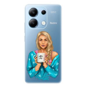 Odolné silikonové pouzdro iSaprio - Coffe Now - Blond - Xiaomi Redmi Note 13