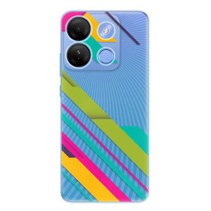 Odolné silikonové pouzdro iSaprio - Color Stripes 03 - Infinix Smart 7