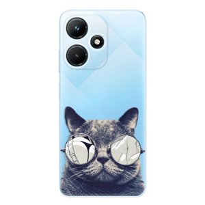 Odolné silikonové pouzdro iSaprio - Crazy Cat 01 - Infinix Hot 30i