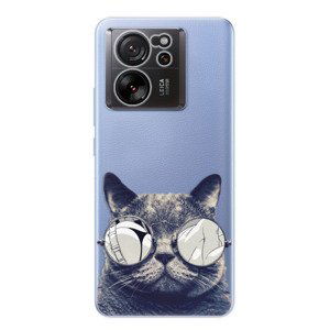 Odolné silikonové pouzdro iSaprio - Crazy Cat 01 - Xiaomi 13T / 13T Pro