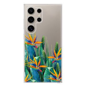 Odolné silikonové pouzdro iSaprio - Exotic Flowers - Samsung Galaxy S24 Ultra