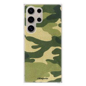 Odolné silikonové pouzdro iSaprio - Green Camuflage 01 - Samsung Galaxy S24 Ultra