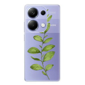 Odolné silikonové pouzdro iSaprio - Green Plant 01 - Xiaomi Redmi Note 13 Pro