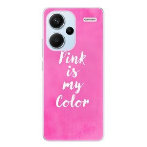 Odolné silikonové pouzdro iSaprio - Pink is my color - Xiaomi Redmi Note 13 Pro+ 5G