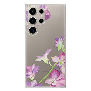 Odolné silikonové pouzdro iSaprio - Purple Orchid - Samsung Galaxy S24 Ultra