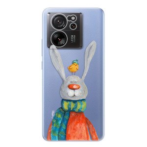 Odolné silikonové pouzdro iSaprio - Rabbit And Bird - Xiaomi 13T / 13T Pro