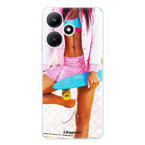 Odolné silikonové pouzdro iSaprio - Skate girl 01 - Infinix Hot 30i