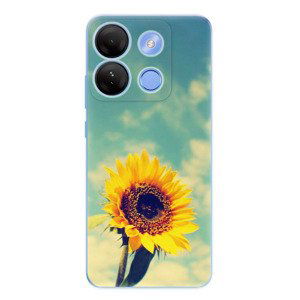 Odolné silikonové pouzdro iSaprio - Sunflower 01 - Infinix Smart 7