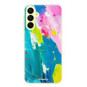 Odolné silikonové pouzdro iSaprio - Abstract Paint 04 - Samsung Galaxy A15 / A15 5G