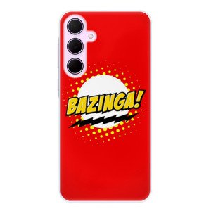 Odolné silikonové pouzdro iSaprio - Bazinga 01 - Samsung Galaxy A35 5G