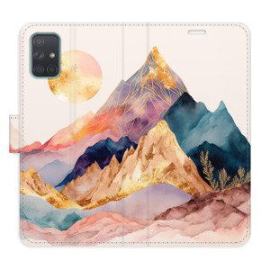 Flipové pouzdro iSaprio - Beautiful Mountains - Samsung Galaxy A71