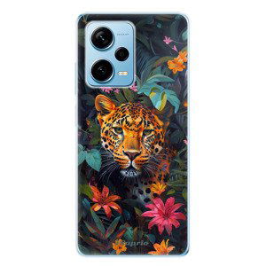 Odolné silikonové pouzdro iSaprio - Flower Jaguar - Xiaomi Redmi Note 12 Pro+ 5G