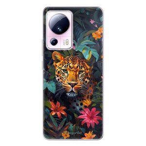 Odolné silikonové pouzdro iSaprio - Flower Jaguar - Xiaomi 13 Lite
