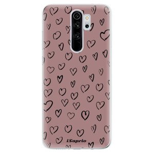 Odolné silikonové pouzdro iSaprio - Heart Dark - Xiaomi Redmi Note 8 Pro