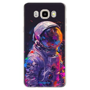 Odolné silikonové pouzdro iSaprio - Neon Astronaut - Samsung Galaxy J5 2016