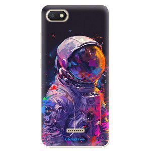 Odolné silikonové pouzdro iSaprio - Neon Astronaut - Xiaomi Redmi 6A