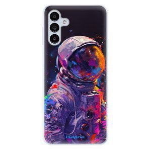 Odolné silikonové pouzdro iSaprio - Neon Astronaut - Samsung Galaxy A13 5G