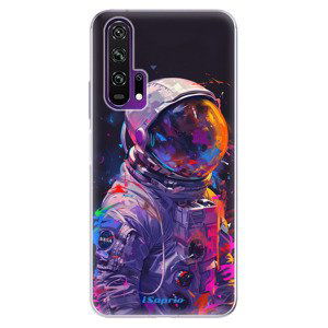 Odolné silikonové pouzdro iSaprio - Neon Astronaut - Honor 20 Pro