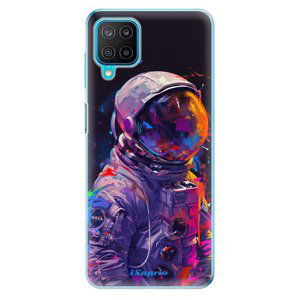 Odolné silikonové pouzdro iSaprio - Neon Astronaut - Samsung Galaxy M12