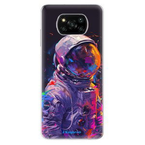 Odolné silikonové pouzdro iSaprio - Neon Astronaut - Xiaomi Poco X3 Pro / X3 NFC