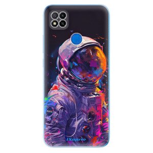 Odolné silikonové pouzdro iSaprio - Neon Astronaut - Xiaomi Redmi 9C