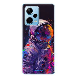 Odolné silikonové pouzdro iSaprio - Neon Astronaut - Xiaomi Redmi Note 12 Pro 5G / Poco X5 Pro 5G