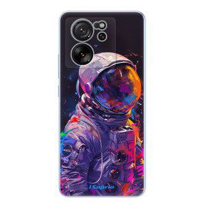 Odolné silikonové pouzdro iSaprio - Neon Astronaut - Xiaomi 13T / 13T Pro