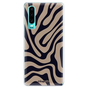 Odolné silikonové pouzdro iSaprio - Zebra Black - Huawei P30